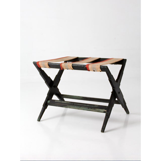 1930s Folding Hotel Luggage Rack For Sale - Image 13 of 18