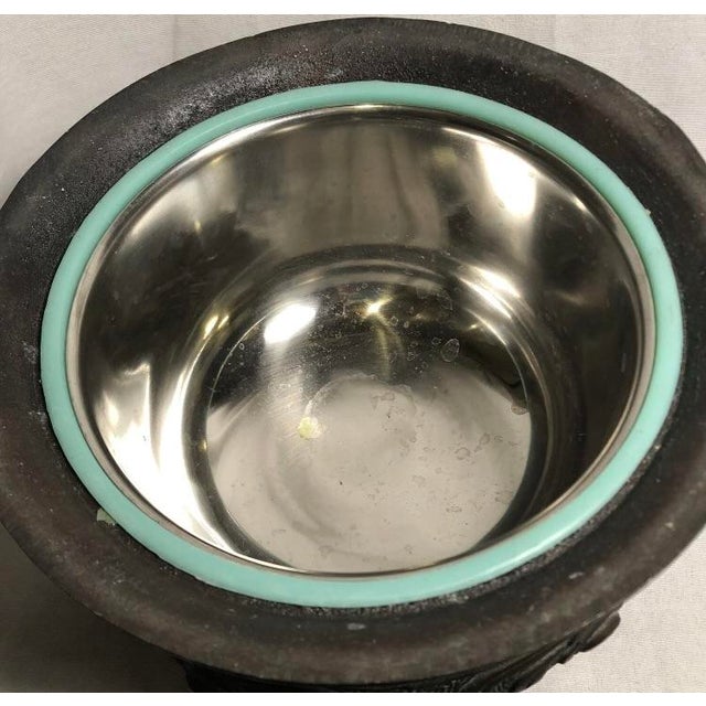 James Mont Mid Century James Mont Style Server with Peacock Handles For Sale - Image 4 of 6