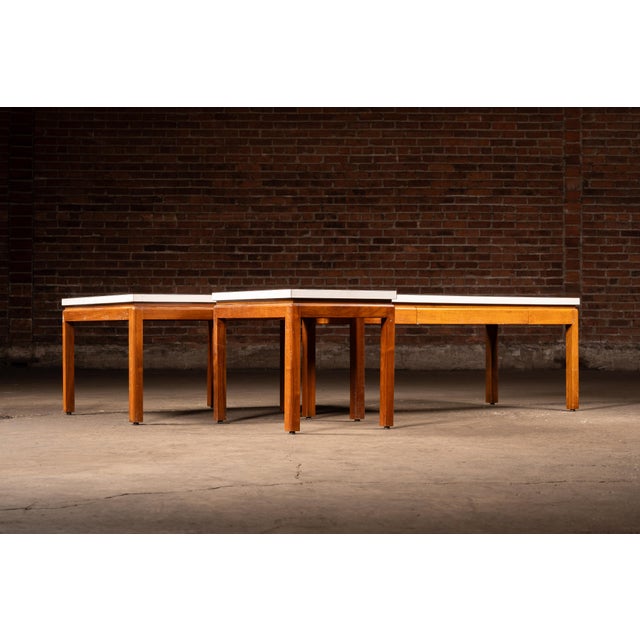 Mid 20th Century MCM Teak Coffee and Occasional Table Set For Sale - Image 5 of 6