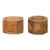 Antique Indonesian Rustic Octagonal Wooden Planter Made from Tree Trunks For Sale