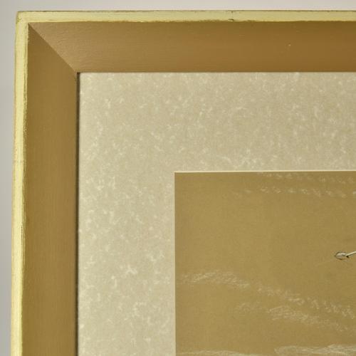 Paper Gibb, Architectural Drawing of Smithtown Bridge, Australia, 1950s, Charcoal & Crayon For Sale - Image 7 of 9