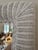 Vintage White Rectangle Wicker Frame Mirror For Sale In New York - Image 6 of 11