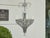 Early 20th Century 1920s French Four-Light Chandelier with Faceted Crystals and Beaded Strands For Sale - Image 5 of 12