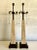 Vintage Hollywood Regency Coquina Stone Obelisk Lamps – A Pair For Sale In West Palm - Image 6 of 12