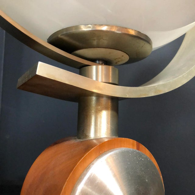 1960s Italian Space Age Turn Able Table Lamp For Sale In Los Angeles - Image 6 of 9