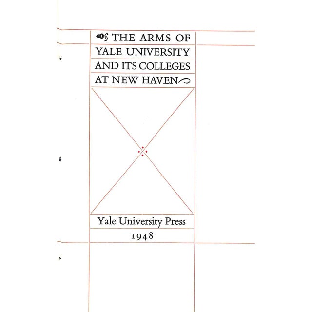 1940s "The Arms of Yale University and Its Colleges at New Haven" 1948 Rogers, Bruce [Arranged By] For Sale - Image 5 of 16