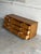 Wood Mid Century Modern Lane Oak Dresser 9 Drawer Geometric Front Low Credenza For Sale - Image 7 of 10