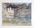 Rustic Late 20th Century Southwest Cliff Dwelling Painting For Sale - Image 3 of 3
