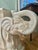 Ceramic 1960’s White Chinoiserie Elephant Garden Stools Large 21.5' - A Pair For Sale - Image 7 of 12