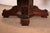 R. J. Horner Style Antique Victorian Carved Mahogany Pedestal Dining Table, Newly Refinished For Sale - Image 11 of 12