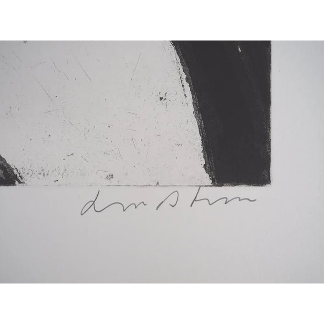 Bengt LINDSTROM (1925-2008) The Shaman, 1988 Original aquatint engraving Signed in pencil Numbered / 50 copies On BFK...