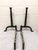 Antique Gustav Stickley Model #237 Black Wrought Iron Craftsman Andirons- a Pair For Sale - Image 12 of 12