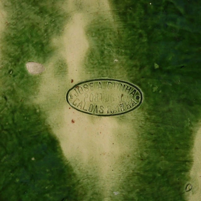 Victorian Cunha Palissy Majolica Crab Wall Pocket For Sale - Image 3 of 13