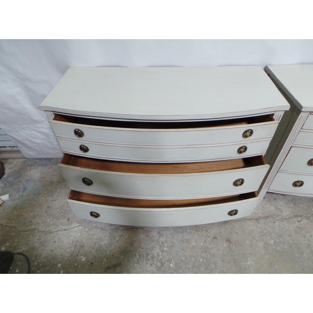 2 Gustavian Style 3 Drawer Chest of Drawers For Sale - Image 10 of 12