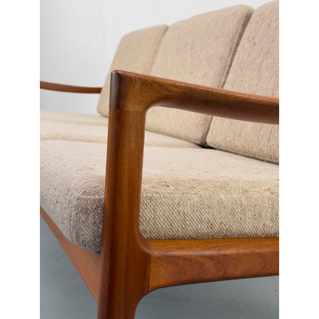 Three-Seater Teak Senator Sofa by Ole Wanscher for Cado, 1975 For Sale - Image 9 of 15