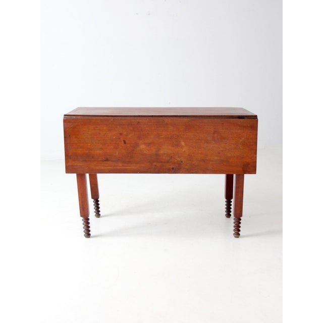Antique Drop Leaf Table For Sale - Image 10 of 12