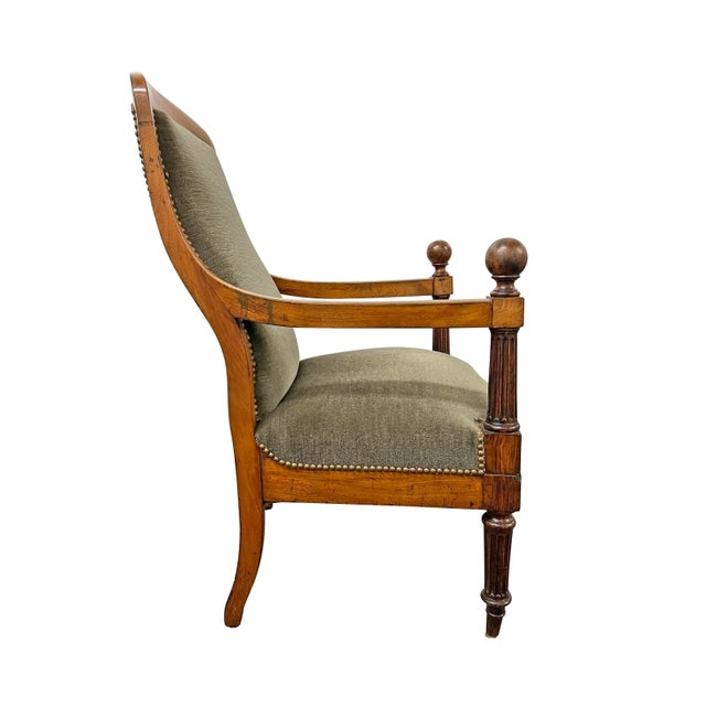 Pair of Early 19th Century English Regency Armchairs For Sale In Chicago - Image 6 of 13
