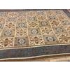 1860s Ivory Geometric Antique N. Chinese Mongolian Rug 10'4" X 13'4" Handknotted Wool Carpet For Sale - Image 18 of 18