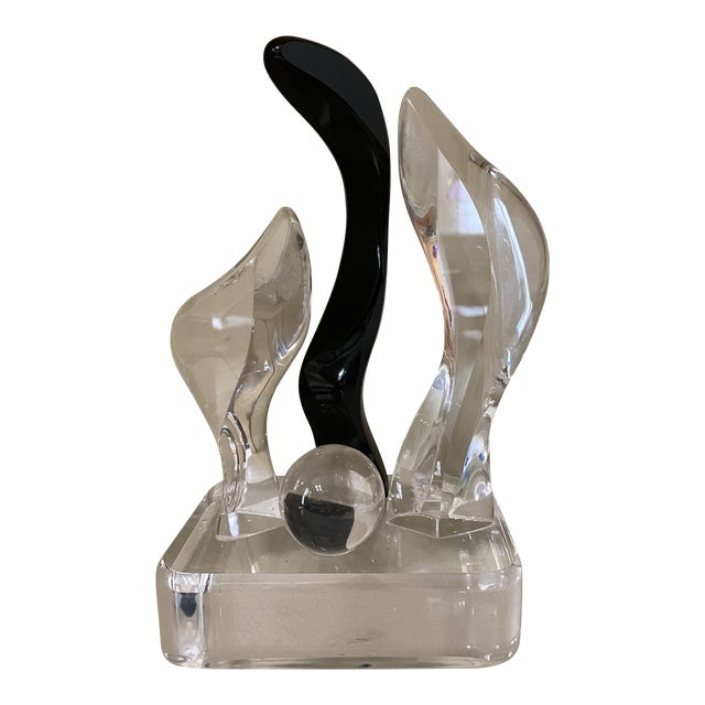 Vintage Lucy Phelps Lucite Sculpture For Sale