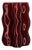 Medium Amber Magma Vase by Mana For Sale