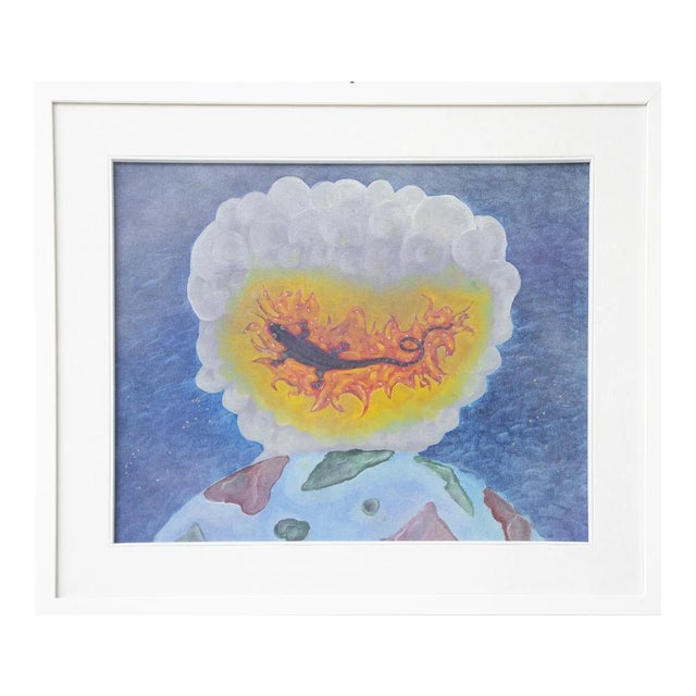 During Mirtillorum, Fire Nitrum Rosemary Found, Oil Paint, 2020 For Sale