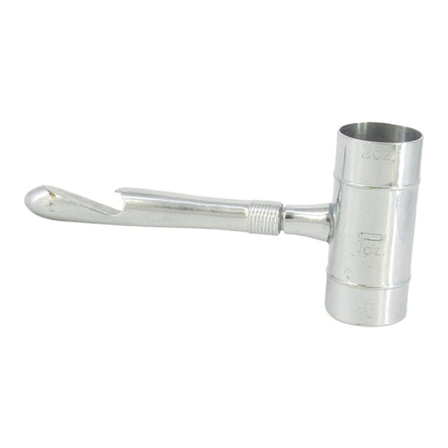 1930s American Art Deco Chrome Cocktail/Bar Tool by Chase For Sale