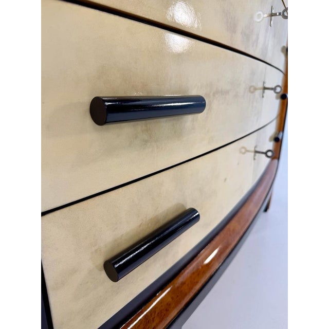 Italian Art Deco Chest of Drawers, 1940s For Sale - Image 9 of 16