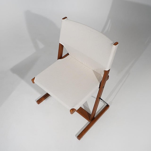 White Nina and Santa Maria Chairs by Piero De Martini for Cassina, 1970s, Set of 8 For Sale - Image 8 of 16
