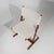 White Nina and Santa Maria Chairs by Piero De Martini for Cassina, 1970s, Set of 8 For Sale - Image 8 of 16