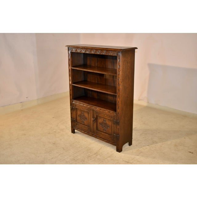 C. 1900 English Oak Bookcase Chairish