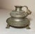 Up for sale is a very rare antique 18th century footed bronze Islamic Middle Eastern oil lamp. It's cast out of solid...