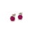 Natural Ruby Stud Earrings 14k Gold 1.91 TCW 1.28 Grams Certified For Sale In New York - Image 6 of 11