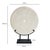Hand-Carved Marble Disk on Stand, 24 Inches, Indonesia, Contemporary For Sale - Image 17 of 18