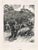 Etching on Montval paper, realized between 1927 and 1930. Table from "Les Fables de La Fontaine", published in 1952 in and...