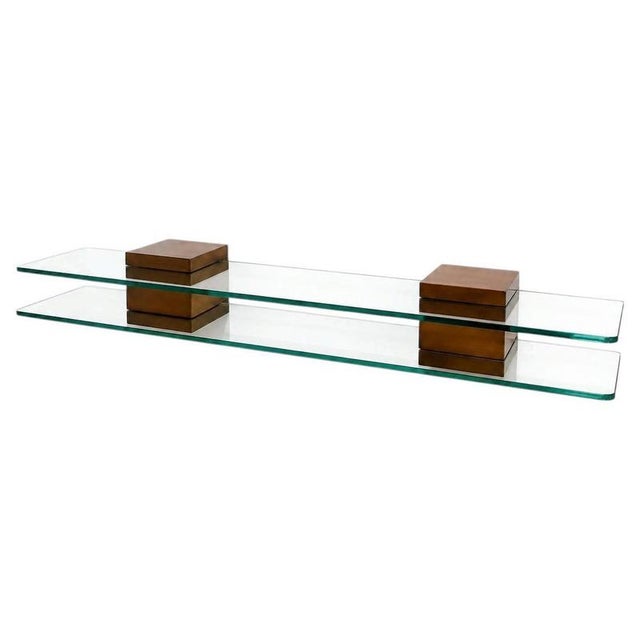 Floating Console attributed to Fontana Arte, Italy, 1960s For Sale - Image 8 of 8