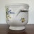 Mid 20th Century Vintage Limoges France Porcelain Cachepot With Flowers For Sale - Image 5 of 6