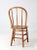 Brown Antique Bow Back Farmhouse Dining Chair For Sale - Image 8 of 15