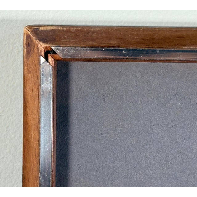 Charcoal Modernist Figurative Pen and Ink Drawing Corporate Structure by Betty Wells For Sale - Image 8 of 10