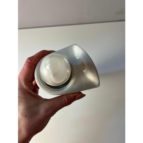 White Model 6068 Wall Lamp by Wilhelm Wagenfeld for Lindner For Sale - Image 9 of 11