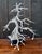Modern Vintage Silver Solder Cascading Bonsai Tree, 1970s For Sale - Image 3 of 9