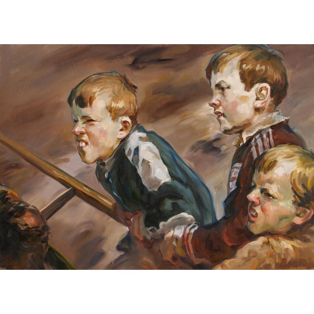 2000 - 2009 Janusz Szpyt, Baboon's Butt, 2007, Oil on Canvas For Sale - Image 5 of 5