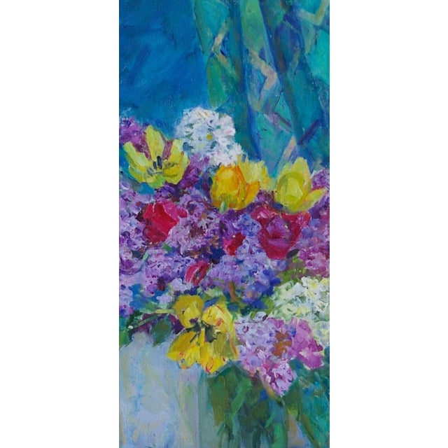 Floral Still Life Painting, Original Art by Staroselskaya (1970) For Sale - Image 6 of 6