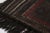 Tribal Vintage Balisht Tribal Rug, Black and Brown With Geometric Patterns - Rug & Kilim For Sale - Image 3 of 9