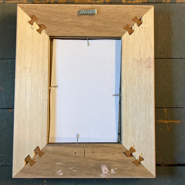 Abstract 1970’s Original Small Abstract Painting Framed For Sale - Image 3 of 4