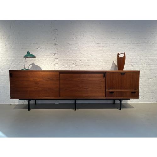 Large Modernist Teak Sideboard with Bar Section by Cees Braakman, 1960s For Sale - Image 18 of 18