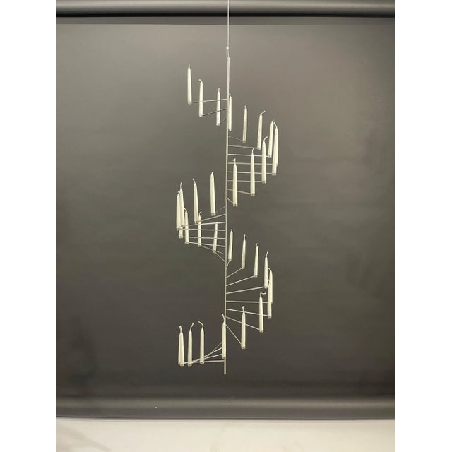 1960s Chandelier Model Pk 101 attributed to Poul Kjærholm for E. Kold Christensen, 1965 For Sale - Image 5 of 13