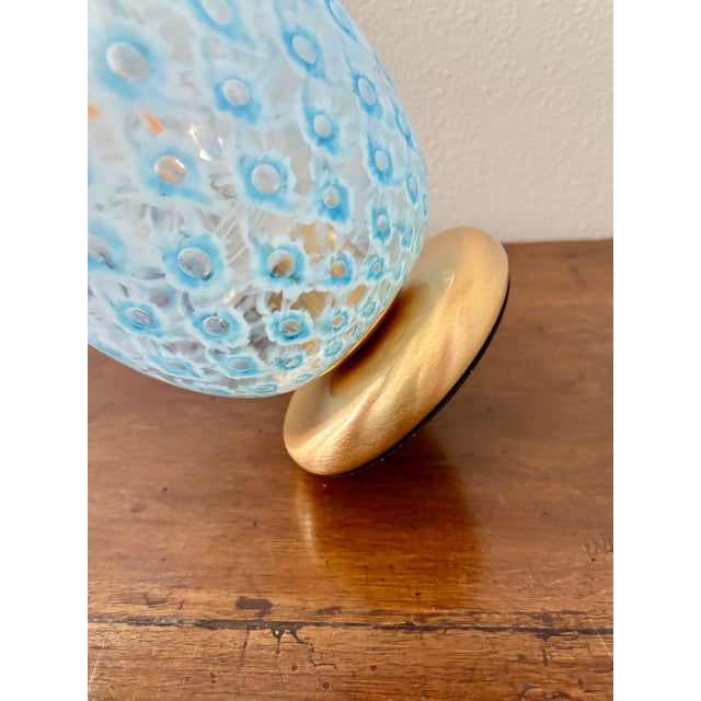 Macrame T Handkerchief Table Lamp by La Murrina Murano, 1990s For Sale - Image 12 of 14