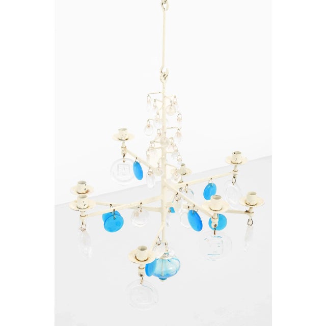 1960s Hanging Candelabra by Erik Höglund for Boda For Sale - Image 5 of 8