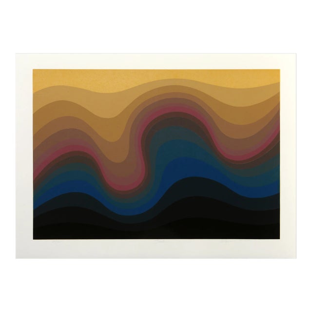 Fiesta, Roy Ahlgren Screen Print For Sale