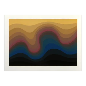 Fiesta, Roy Ahlgren Screen Print